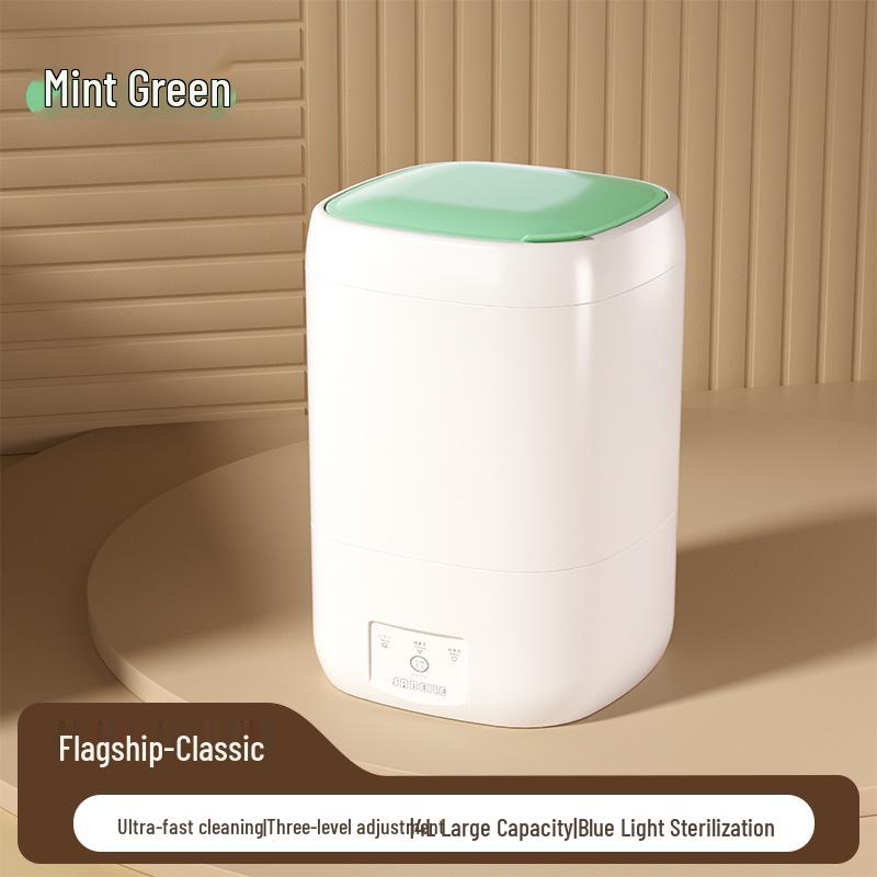 Kompakte Unterwäsche- und Babykleidungswaschmaschine: Schlaf-, Reise- und Heim-Essential-Gadget