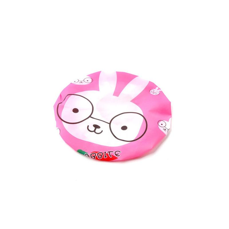 

Waterproof Shower Cap with Elastic Band for Hair Protection Bathing and Spa Use Durable Lightweight Material Suitable for All Hair Types One Size