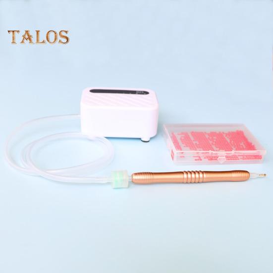 Elektryczny długopis do Diamond Art, ładowalny długopis próżniowy, narzędzie do Diamond Art ze sztucznych diamentów z torbą do przechowywania do rękodzieła Diamond Art DIY