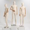 Male Full-Body Mannequin with Fabric Wrap for Clothing Display