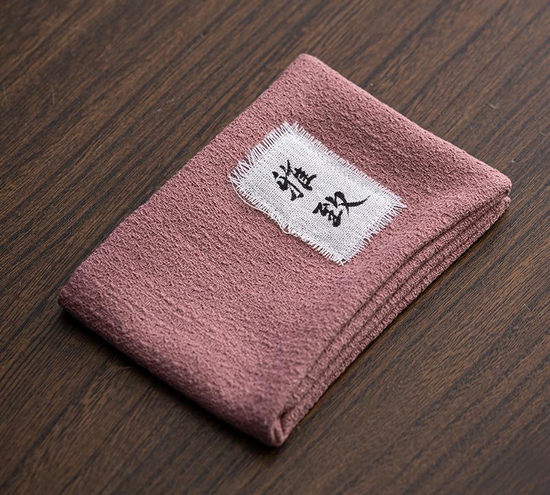 Absorbent Cotton Linen Tea Towel Tea Cloth Home Chinese Creative Tea Mat Tablecloth Tea Table Cloth Tea Mat Tea Ceremony