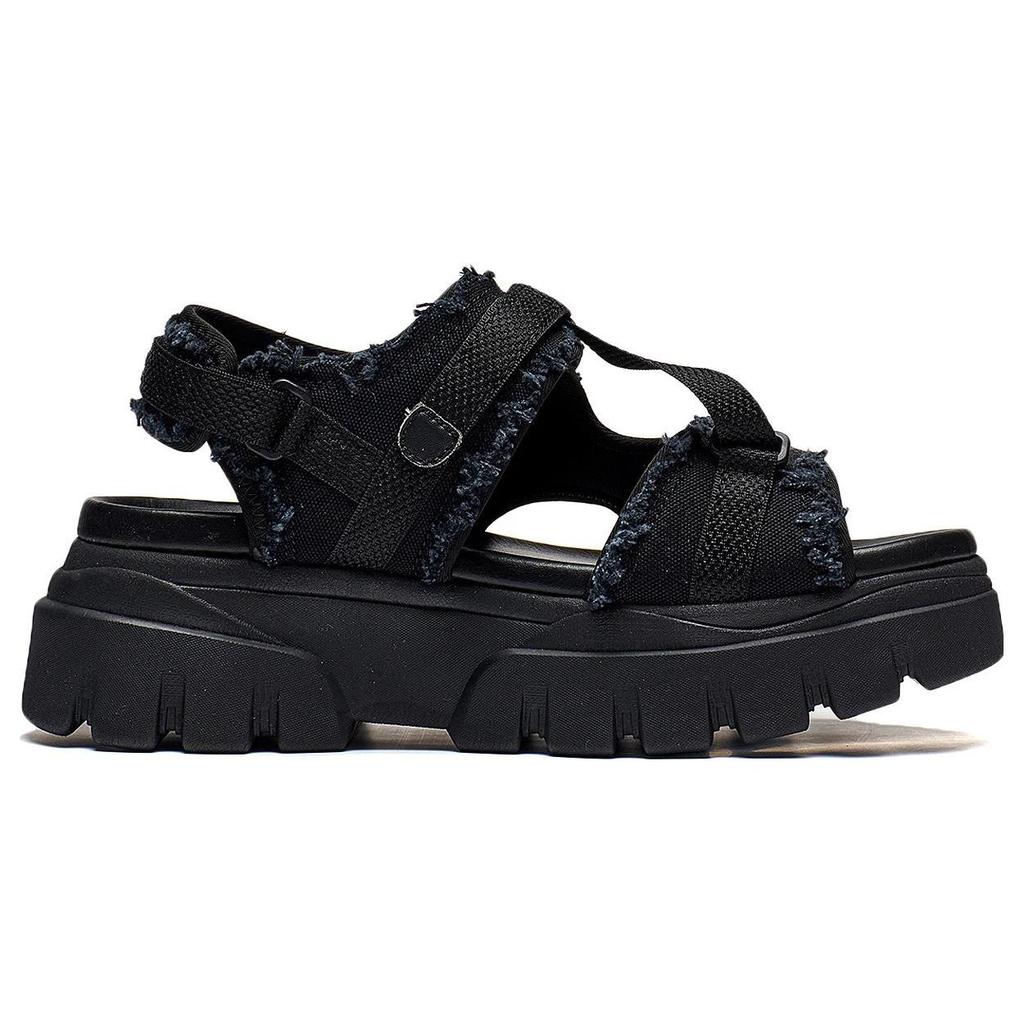 Li Ning LN Hiker Sports Sandals Women Sandals Black AGUT010-2