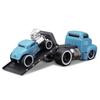 Maisto Scale Muscle Machines Muscle Transporter Diecast Model Car Ford COE 1932 Ford 3W Coupe Light Blue 1/64 (1950 / - 11533)
