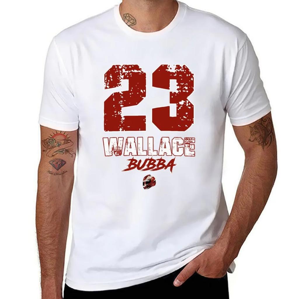 2025 new Bubba Wallace TShirt man t shirt cotton t shirt man plain TShirt Highquality comfortable and soft