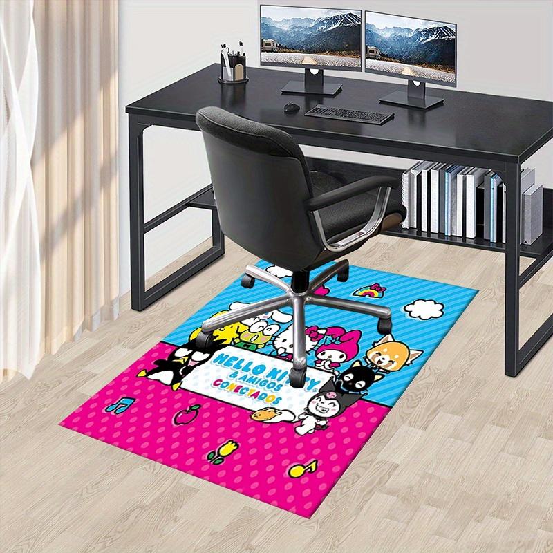 

Office Rug Hello Kitty, Amigos Anti-Slip Rug, Machine Washable for Living Room, Bedroom, Office, Multiple Sizes, Bedroom Mat, Decorative Mat, Durable 60cm by 90cm