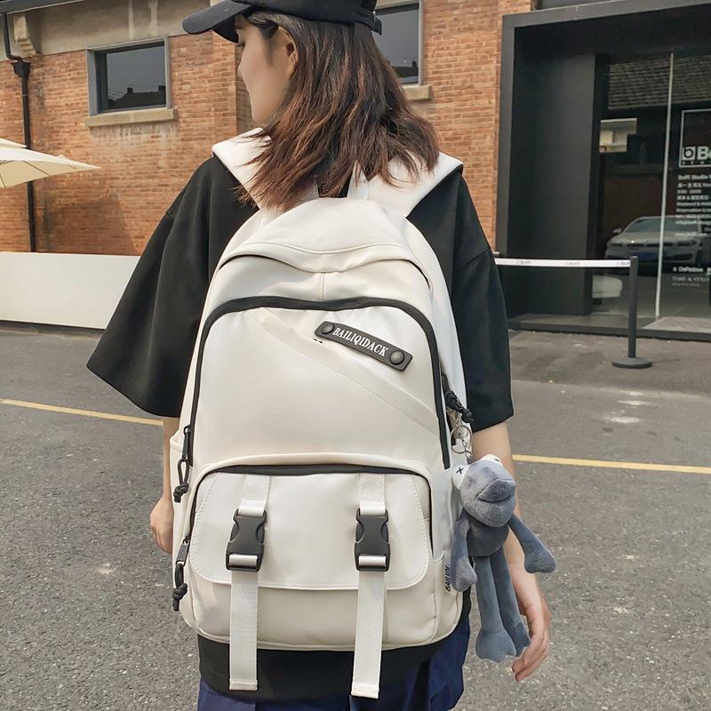 School Bag Spring Backpack New Color Mint Green Backpack for Middle and High School Students Casual Travel Couple College Students Breathable and