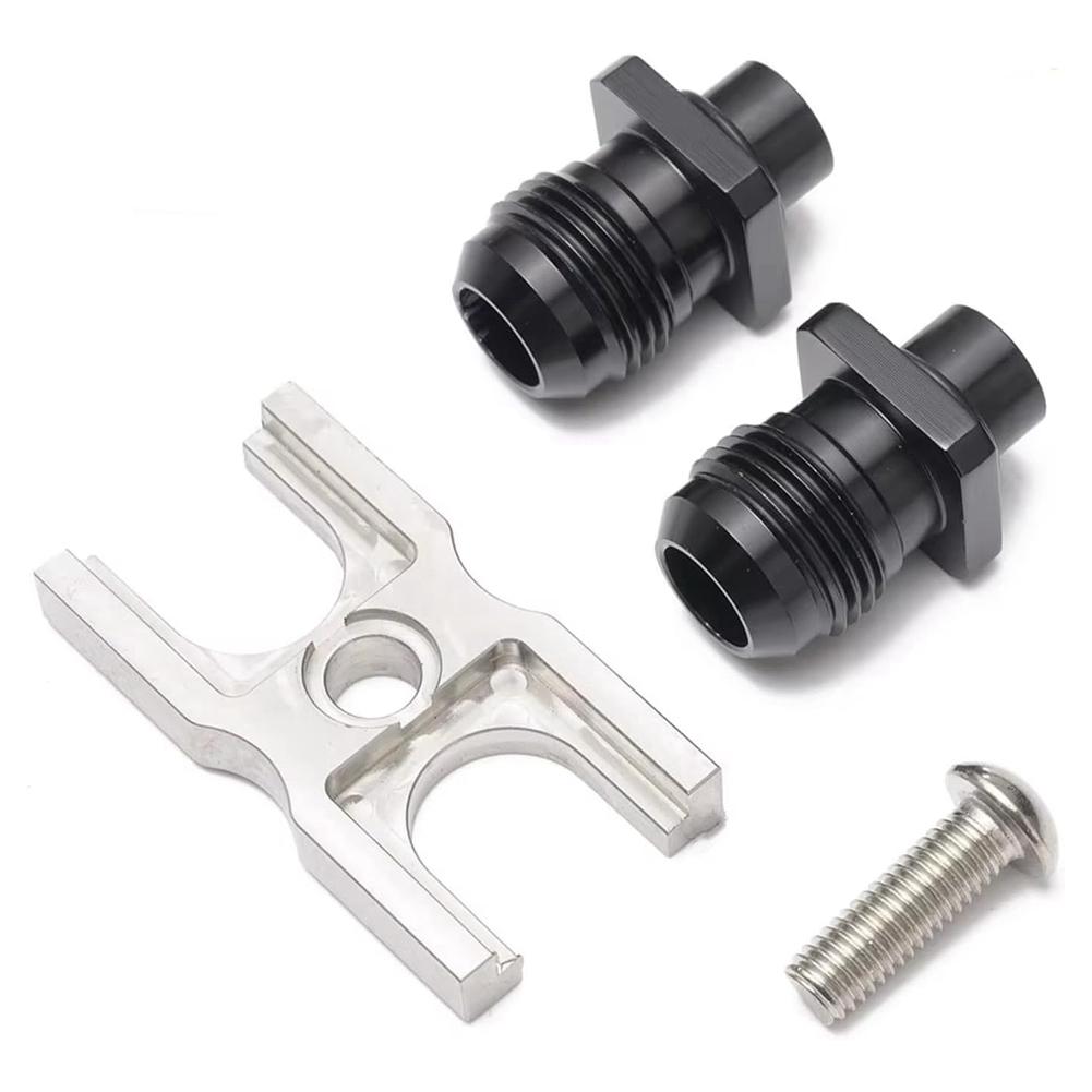 For BMW E36/E46 M3/E90/E92/E93 Oil Cooler Adapter Fitting AN10 Aluminum Oil Cooler Connection Parts