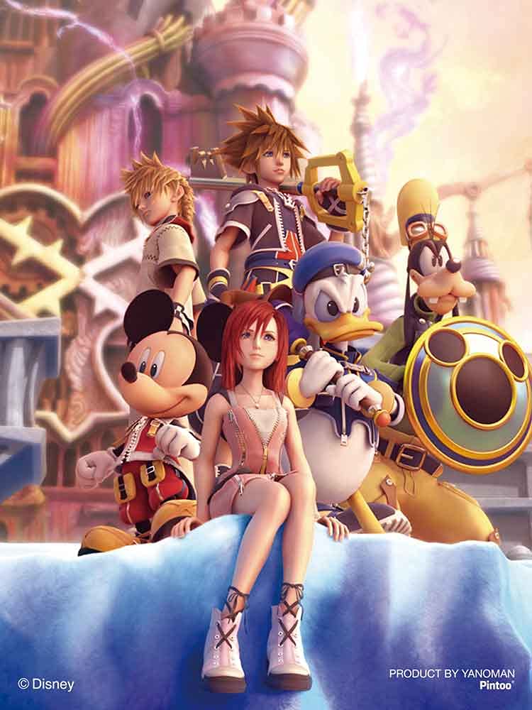 

Пазл из 150 деталей KINGDOM HEARTS 2 Париж [Petit Clear]