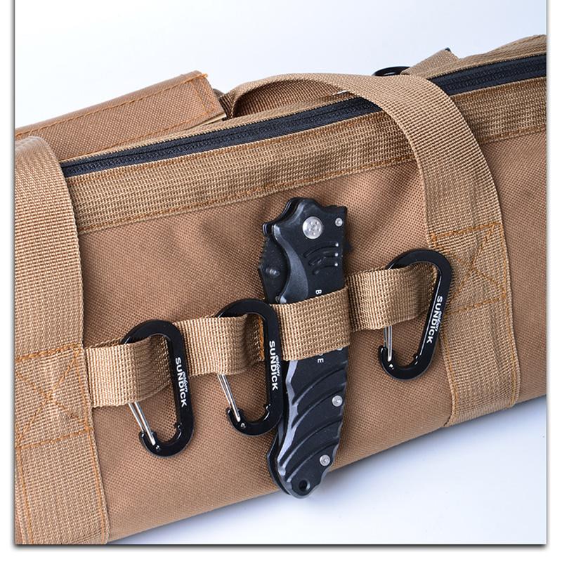 Camping Tool Bag Large Capacity Wide Mouth Storage Tool Bag Water Resistant Gear Bag Sturdy Bottom Camping Gear Bag Gear Bag