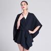 Womens Oversized Knit Shawl Cape Cardigan Warm Loose Outerwear Winter Street Style