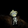 S925 Sterling Silver Retro Witch God of Wealth Cartoon Pendant