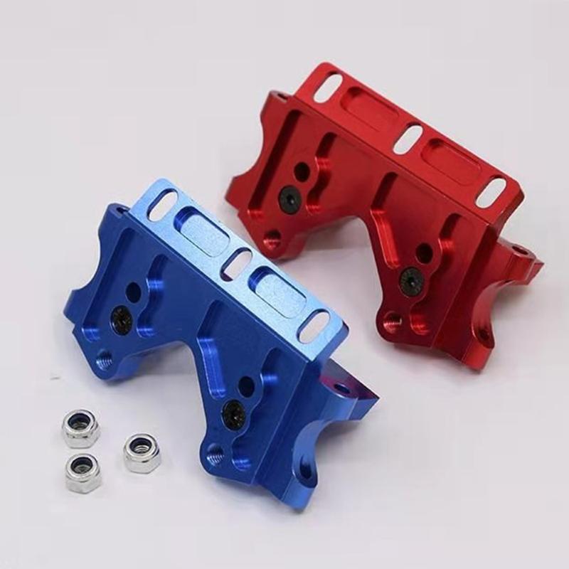 Alloy Front Suspension Arm Mount Bulkhead Replacement for Rc Hobby Model Car For 1/10