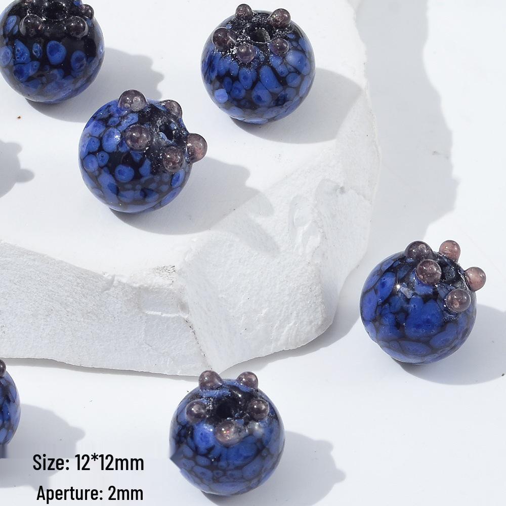 Creative Glass Fruit Beads for Handmade DIY Strawberry Apple Jewelry Necklace and Bracelet Accessories