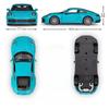 1/24 Porsche 911 Carrera 4S WELLY Diecast Car Simulator Alloy Metal Model Car Sports Car For Childen Gift Collection Decoration