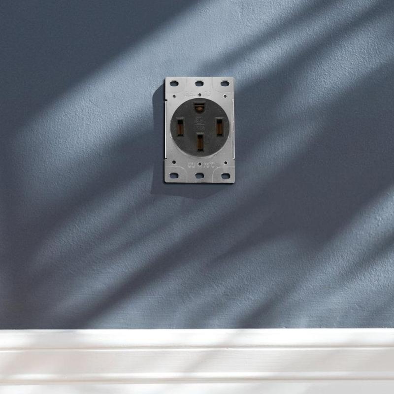 Powerful RM 50DF 50A NEMA 14 50R Outlet Industrial Socket Gold Plated Connectors Commercial Receptacle