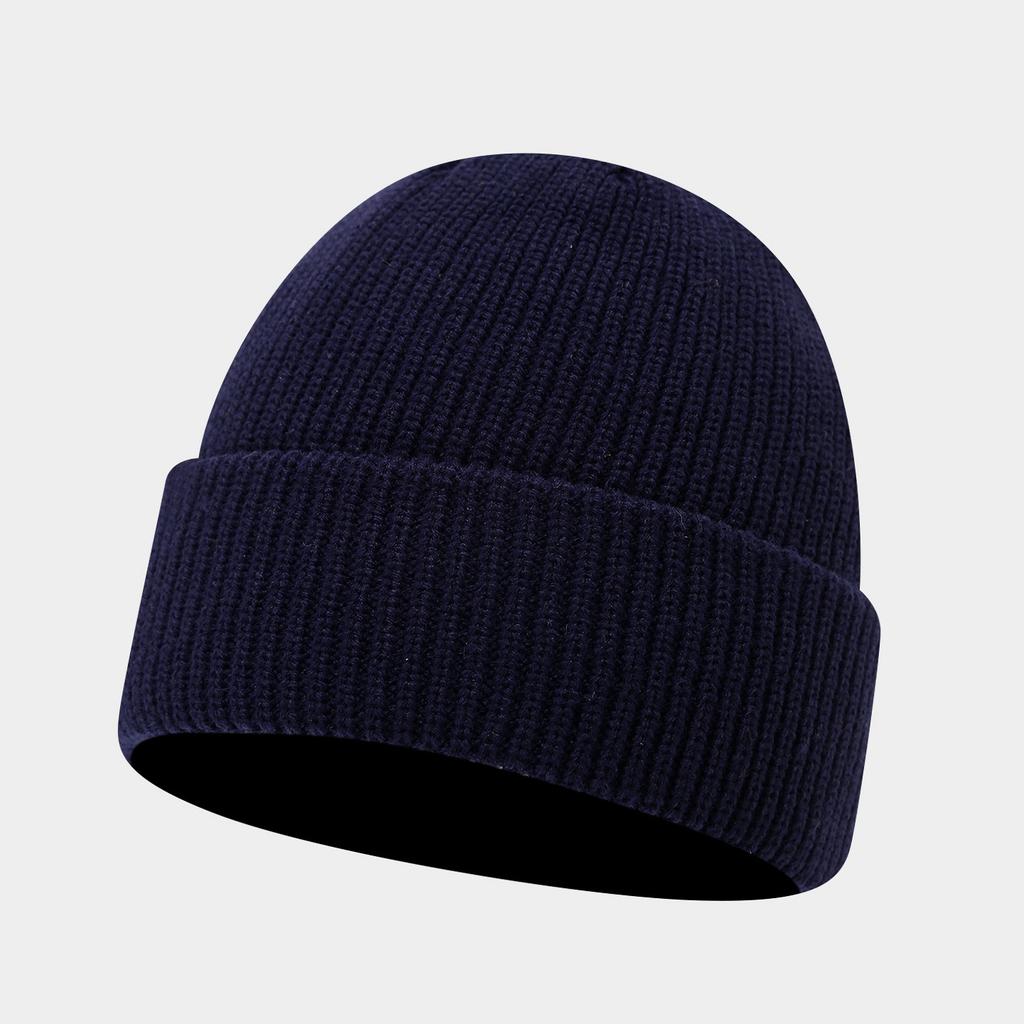European and American Autumn & Winter Retro Dome Warm Short Knit Skull Cap - Thickened Beanie, Unisex Slouchy Hat