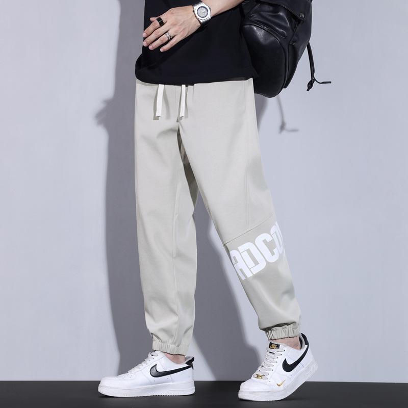 

Men s Tights Sweatpants Men s Spring and Autumn Sweatpants Casual Pants Thin Pants Men s Loose Pants Long Pants Boys 4XL