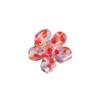 Polychromatic Acetic Acid Flower Shape Small Hair Claw Cute Sweet Style Braided Hair Bangs Hairpin Half Hair Thin Hair Use