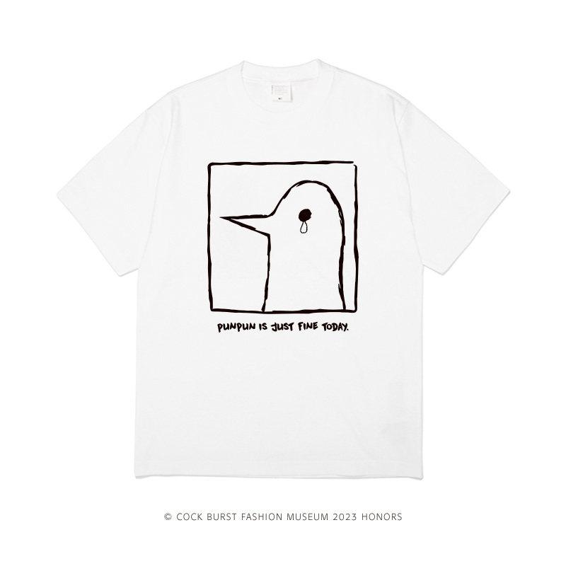 Goede Nacht, Bobo. Oyasumi Punpun. Een Japanse Cartoon T-shirt met Korte Mouwen Geschikt voor Beide M