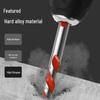 Home Improvement Ceramic Drill Bit with Triangular Handle - Suitable for Glass, Iron, Wall, and Metal Drilling
