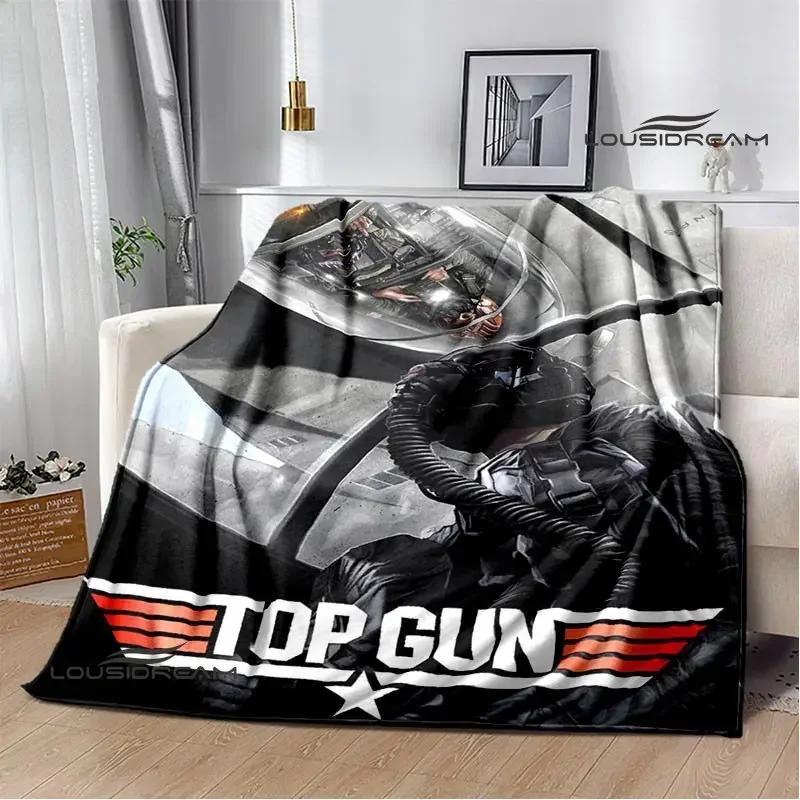 Movie TOP GUN printed blankets flannel Warm blanket throw blankets Picnic blanket Home Travel blanket Bedding Birthday Gift