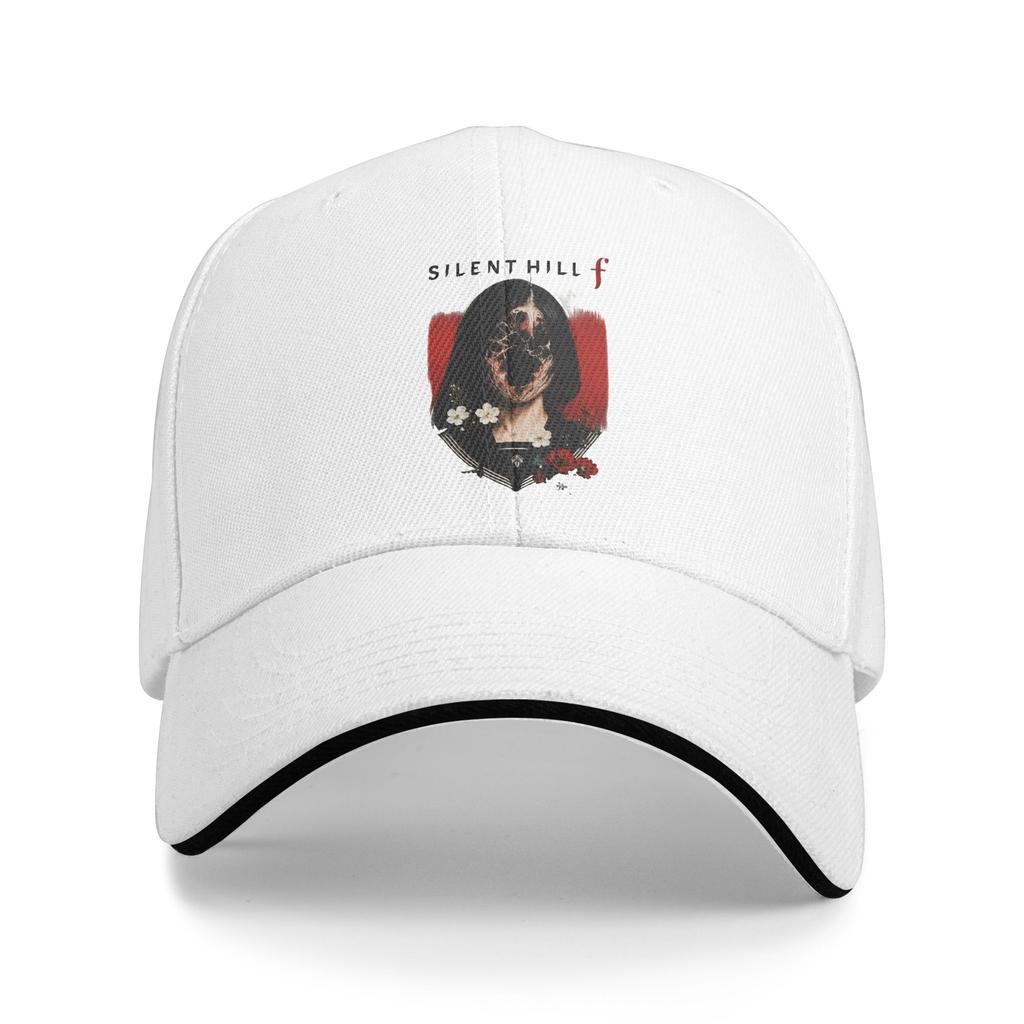 Silent Hill F Horror Game Baseball Cap Fashion  Sandwich Cap Unisex Style Adjustable Caps Hat Activities