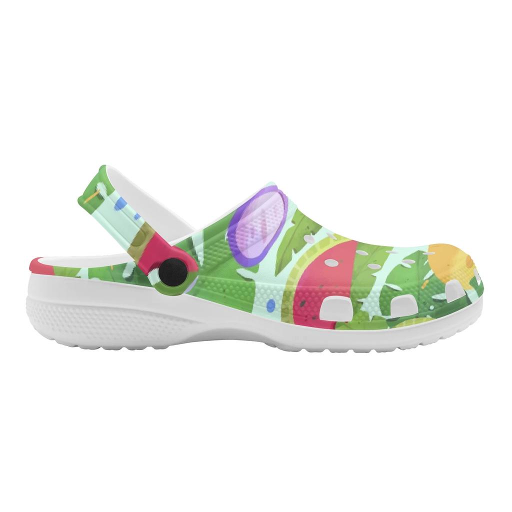 Fashion Printed EVA Clogs Slippers Women Men Soft Comfortable Slip On Casual Sandals Lightweight Soft Sole Summer Daily Wear