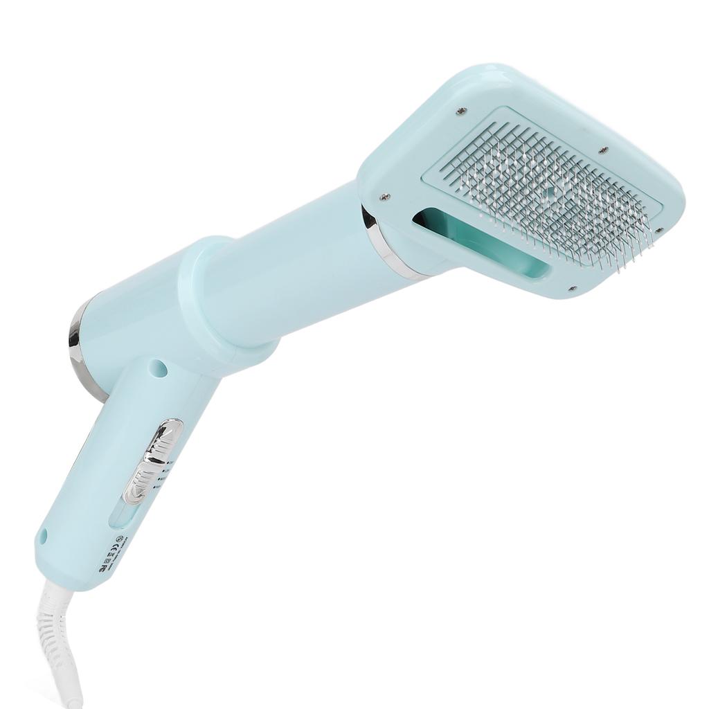 Pet Hair Dryer Comb Adjustable Temp Massage Grooming Pet Hair Blower with Slicker Brush for Cats