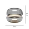 Nordic Modern Glass Table Lamp - Creative, Stylish Lighting for Living Room, Bedroom, Hotel, or Model Room