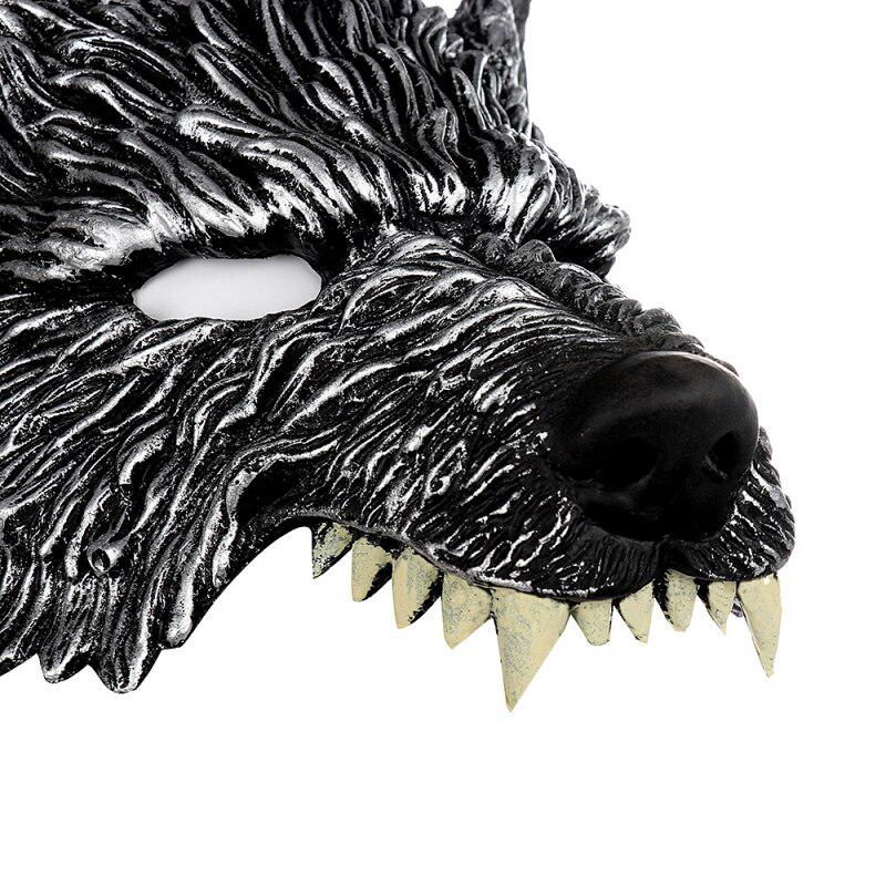 Halloween Fantasy Cosplay Costume Carnival Accessories 3D Animal Terrible Mask For Adult Unisex