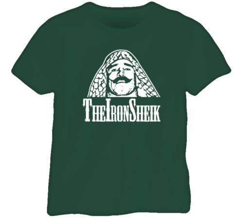 The Iron Sheik Wrestling Legend Cool 80s Retro T Shirt