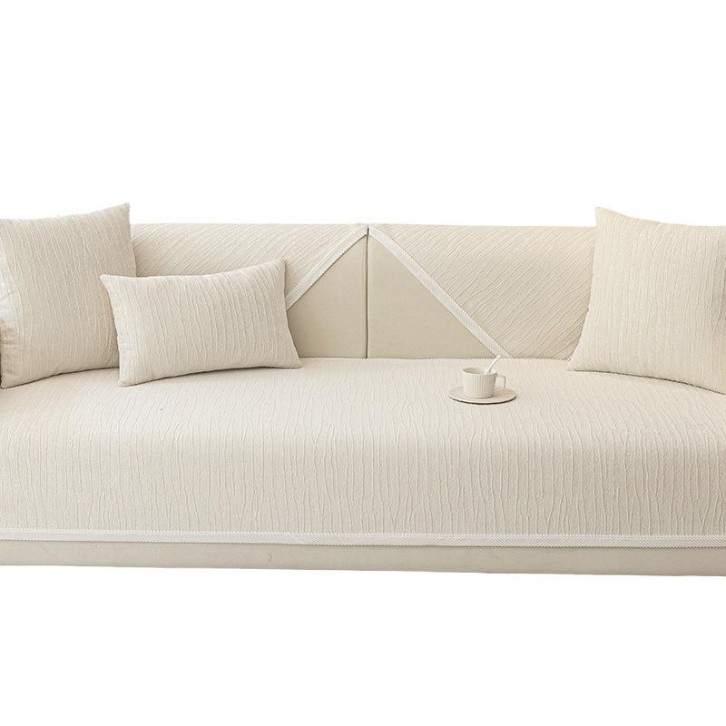 Sofa Cushion Universal In All Seasons New Mat Seat Cushion Non-Slip Leather Sofa Cover Light Luxury High-End Cover