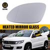Driver Left Side Mirror Glass for VW Tiguan 2009-2017 Heated w/Backing Plate