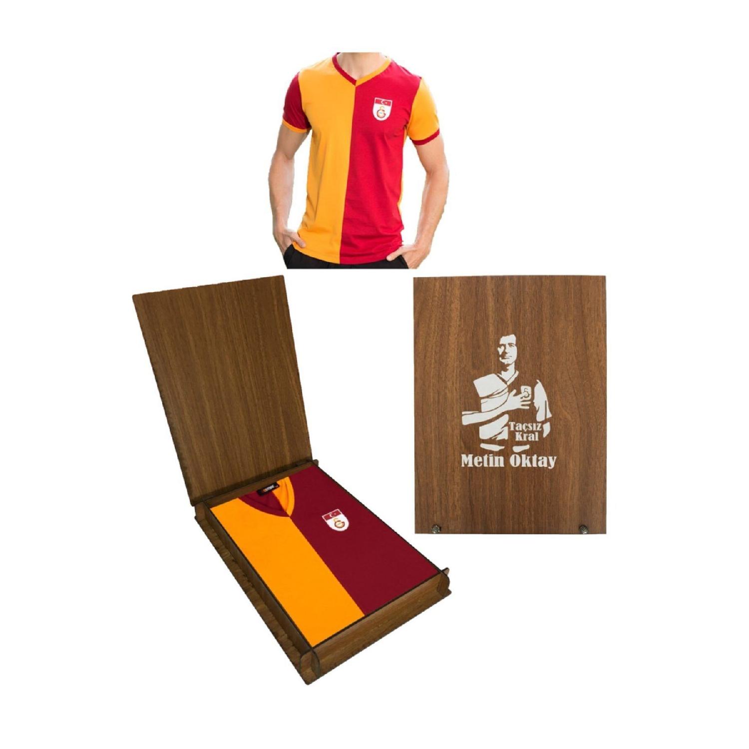 

Джерси Metin Oktay с подарком Деревянная коробка Metin Oktay S жёлтый