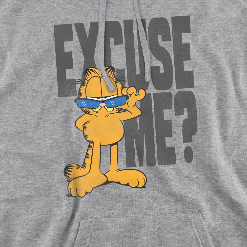 Garfield Mens Excuse Me? Hoodie