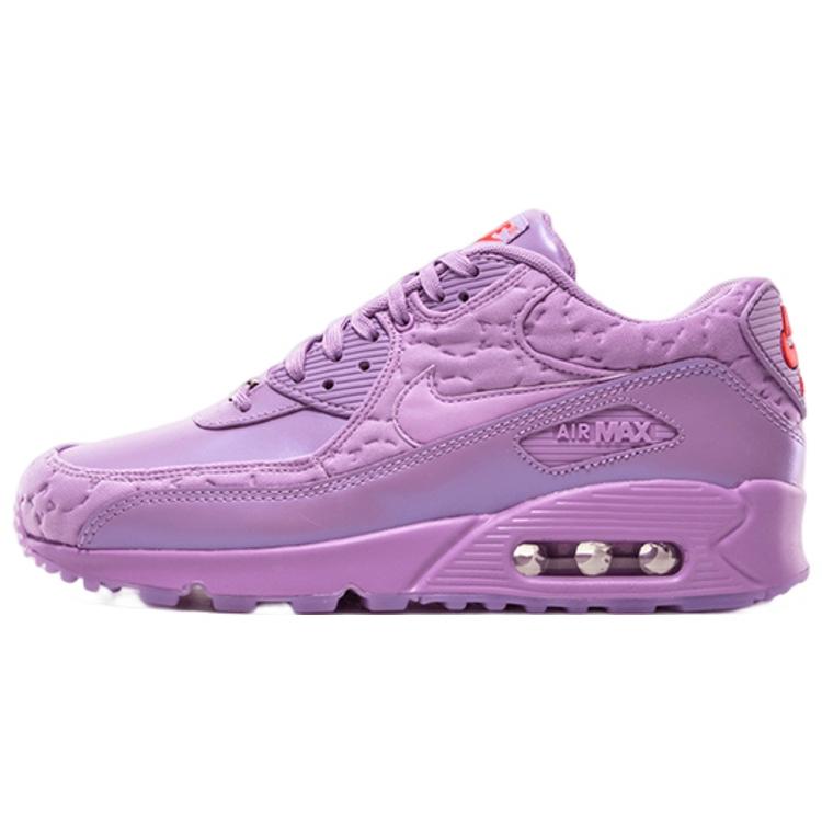 Nike Air Max 90 Running Shoes Womens Macaroon 813150-500 36 фиолетовый