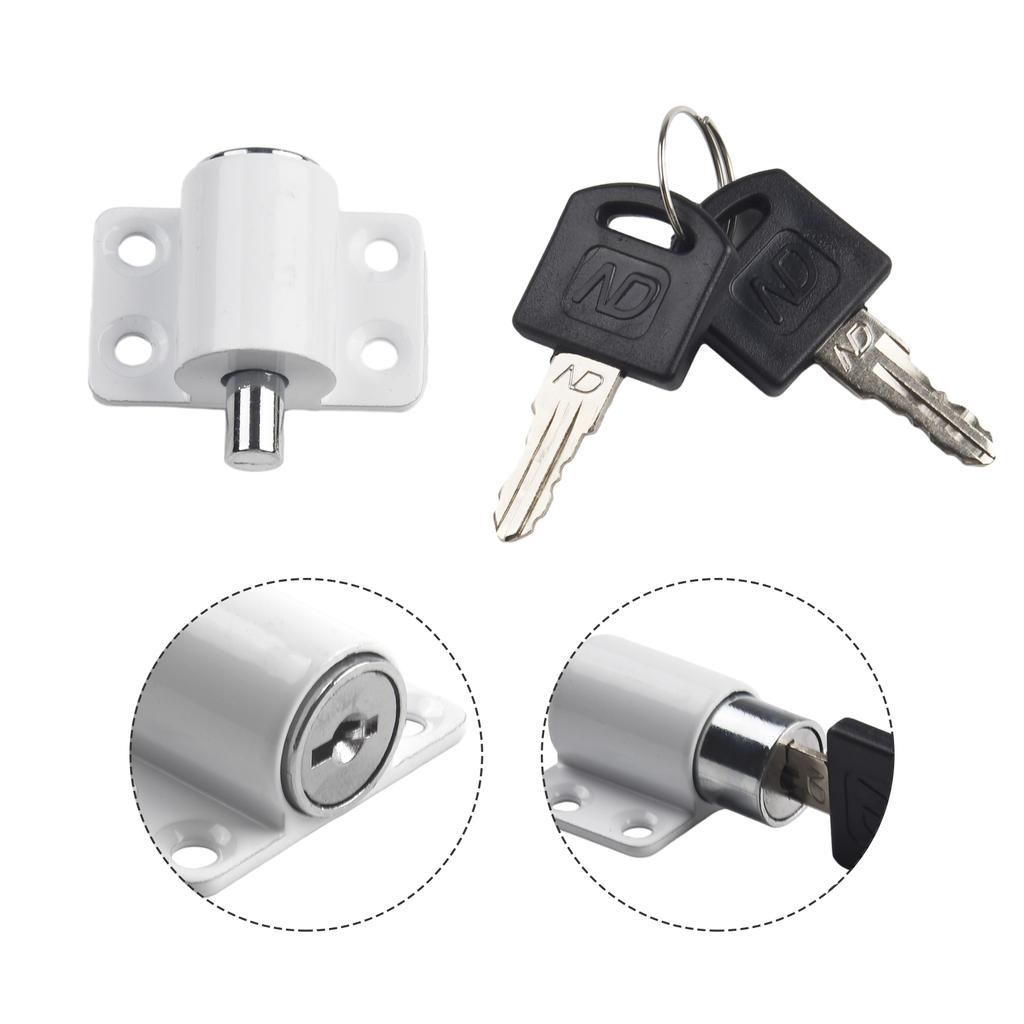 Door Lock Lock Aluminum Alloy Antitheft Lock With Key
