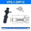 Leidun VFIL1EINS High-Precision Robotic Arm Vacuum Suction Cup Base Accessory