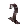 Curtain Rod Bracket Wall Ceiling Mount Holder For Roman Rod Aluminum Alloy Cloth Rail Support Home Curtain Fix Holder Accessory