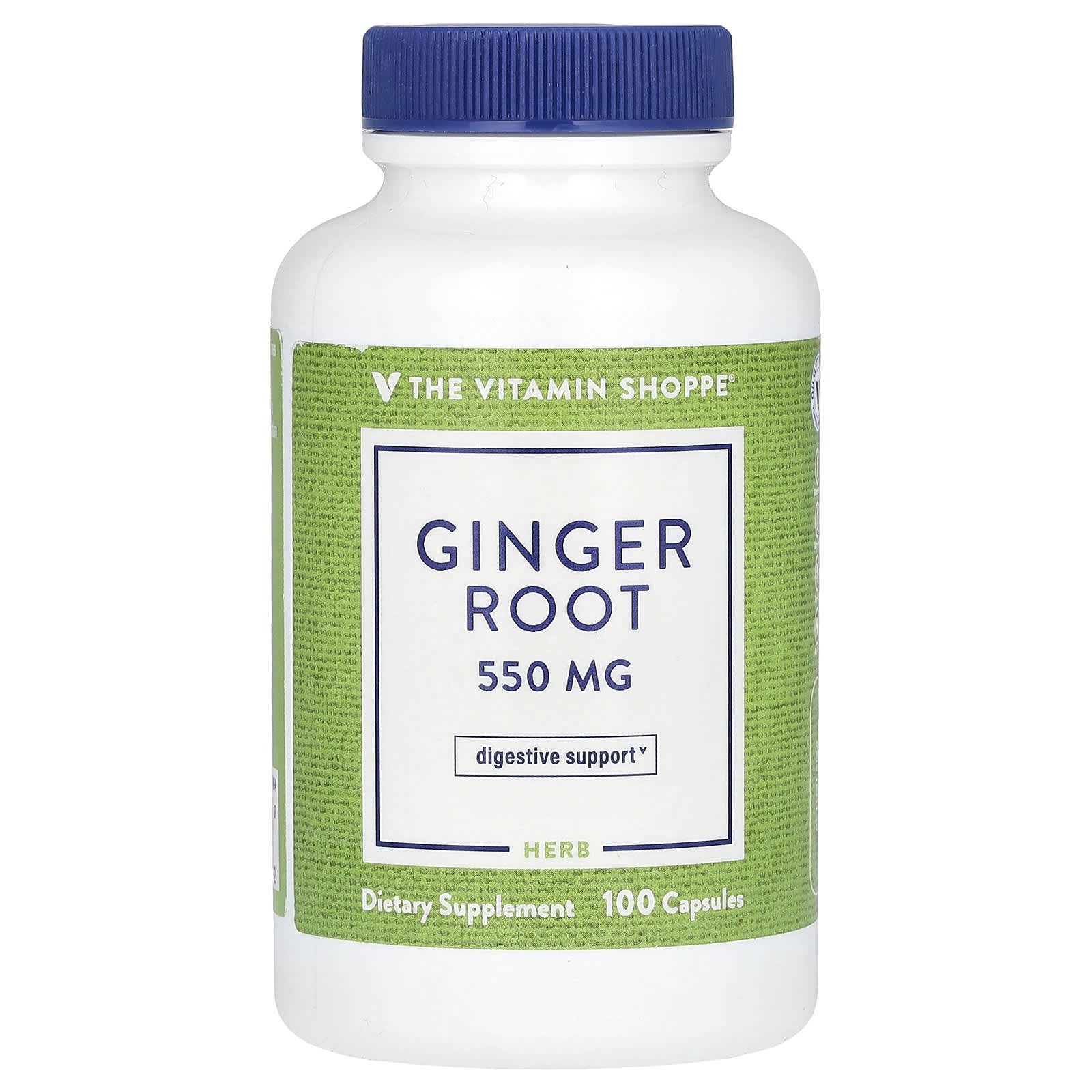 

Ginger Root, 550Mg, 100 Capsules