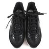 Pristine CHANEL Low cut sneakers COCO Mark black leather Women 37 G46609 Used