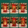 Christmas Phone Booth LED Lights Telephone Booth Tabletop Decor Light  Christmas Decorated