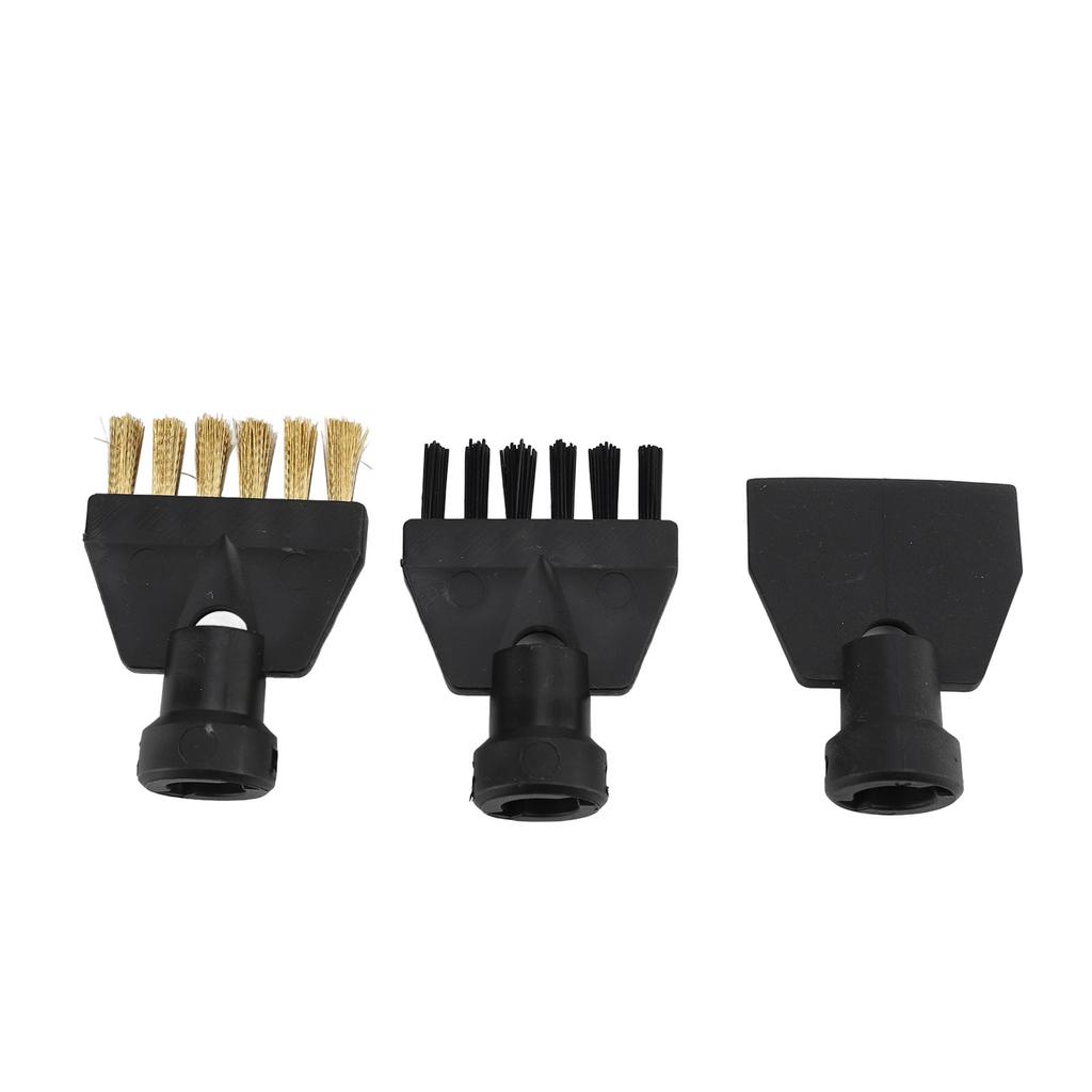 Steam Cleaner Brushes Nozzles Set 5 Round Brushes 2 Flat Brushes 1 Flat Nozzles 1 Extended Nozzle 3 Fibre Cloth for SC1 SC2 SC3 SC4 SC5 CTK10