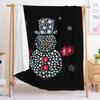 Digital Print Flannel Blanket Wish Christmas Blanket Flannel Blanket