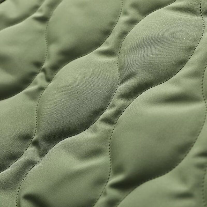 Kaslead New Arrival Women's Clothing Fashion Style Fashion Pilot Loose Lapel down Cotton Jacket