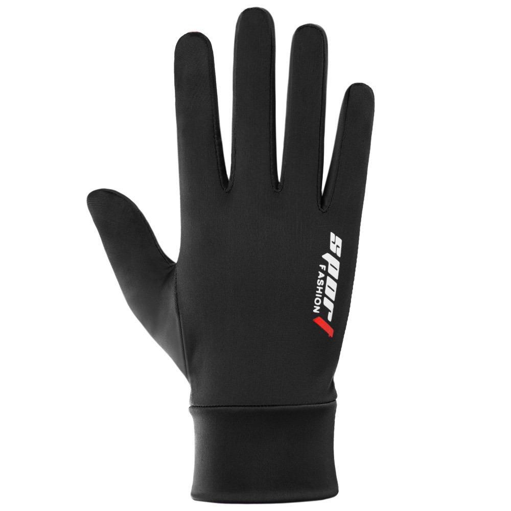 Sunscreen Gloves Thin New Spring and Summer Men and Women Outdoor Sports Half Finger Two Finger Fishing Touch Screen Fishing Gloves