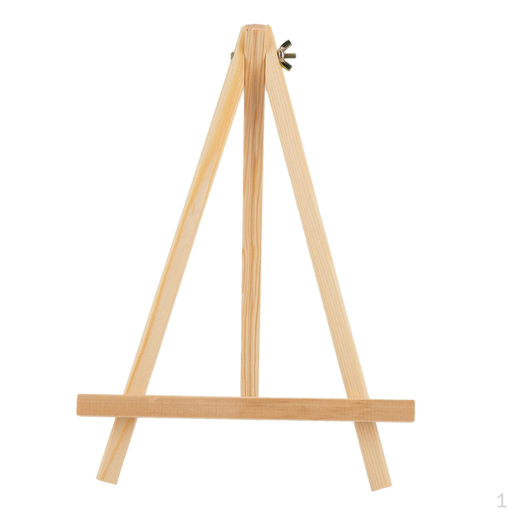 Easel Adjustable Wooden Tripod 14x20cm