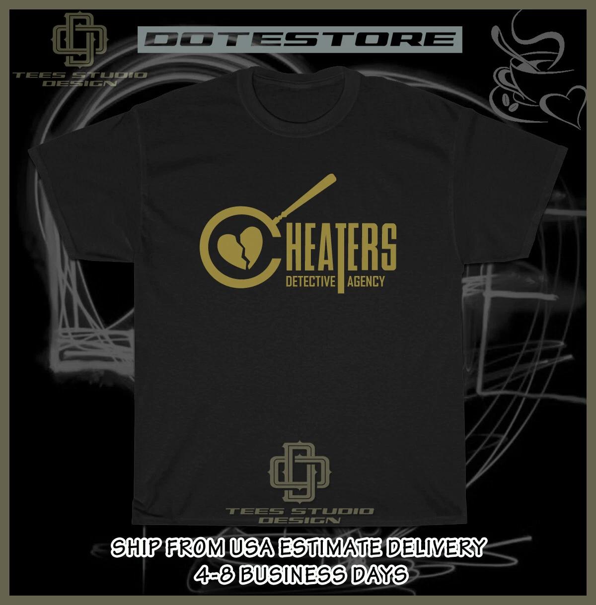 Cheaters Detective Agency TV Show Logo Men s T-Shirt American Dotees Tee Shirt XS