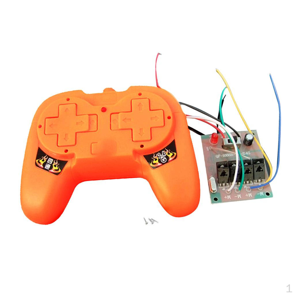 Remote Controller Receiver RC Toys Cars Model Part Replacement Orange