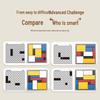 Logic Puzzle Cube: Children's Educational Building Block Game for Parent-Child Interaction and Intelligence Development.